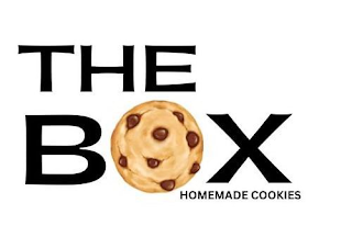 THE BOX HOMEMADE COOKIES logo