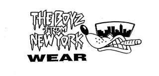 THE BOYZ FROM NEW YORK WEAR logo