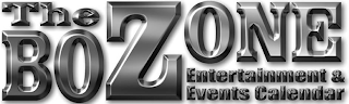 THE BOZONE ENTERTAINMENT & EVENTS CALENDAR logo