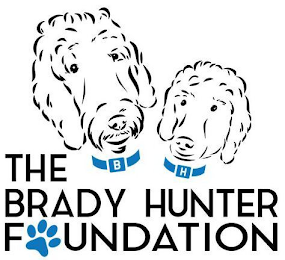 THE BRADY HUNTER FOUNDATION BH logo
