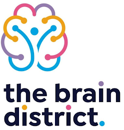 THE BRAIN DISTRICT. logo