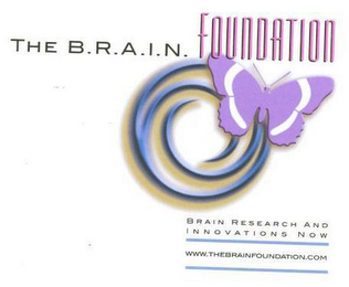 THE B.R.A.I.N. FOUNDATION BRAIN RESEARCH AND INNOVATIONS NOW WWW.THEBRAINFOUNDATION.COM logo