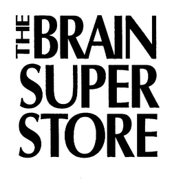 THE BRAIN SUPER STORE logo