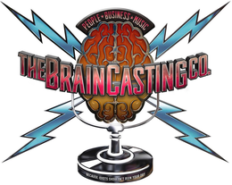 THE BRAINCASTING CO. BECAUSE IDIOTS SHOULDN'T RUIN YOUR DAY logo