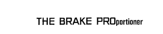 THE BRAKE PROPORTIONER logo