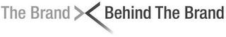 THE BRAND BEHIND THE BRAND logo