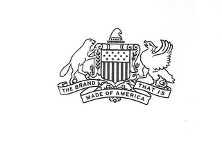 THE BRAND THAT IS MADE OF AMERICA logo