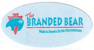 THE BRANDED BEAR MADE IN AMERICA BY THE FIRST AMERICANS logo