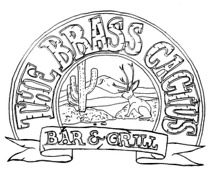 THE BRASS CACTUS BAR & GRILL logo