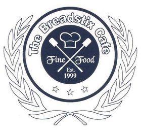 THE BREADSTIX CAFE FINE FOODS EST. 1999 logo