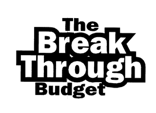 THE BREAK THROUGH BUDGET logo