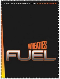 THE BREAKFAST OF CHAMPIONS WHEATIES FUEL logo
