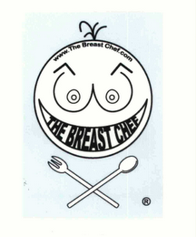 THE BREAST CHEF THEBREASTCHEF.COM logo