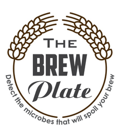 THE BREW PLATE DETECT THE MICROBES THATWILL SPOIL YOUR BREW logo
