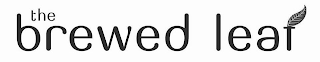 THE BREWED LEAF logo