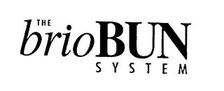 THE BRIO BUN SYSTEM logo