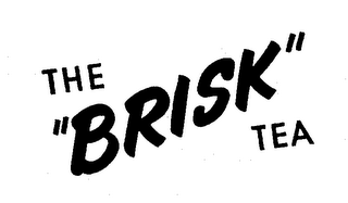 THE "BRISK" TEA logo