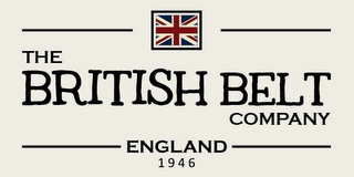 THE BRITISH BELT COMPANY ENGLAND 1 9 4 6 logo