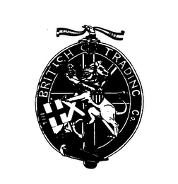THE BRITISH TRADING CO. ESTABLISHED 1995 logo
