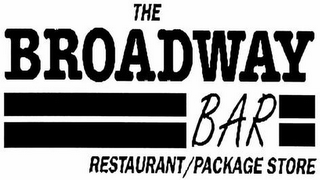 THE BRODWAY BAR RESTAURANT/PACKAGE STORE logo