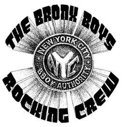THE BRONX BOYS ROCKING CREW NEW YORK CITY BBOY AUTHORITY NYC logo