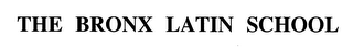 THE BRONX LATIN SCHOOL logo