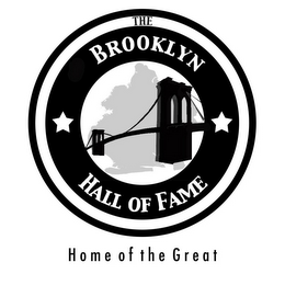 THE BROOKLYN HALL OF FAME HOME OF THE GREAT logo