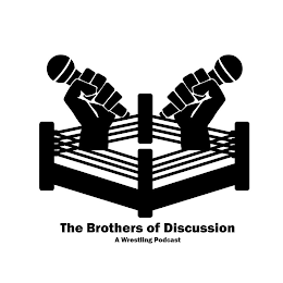 THE BROTHERS OF DISCUSSION A WRESTLING PODCAST logo