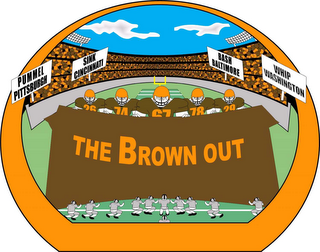 THE BROWN OUT logo