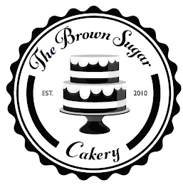 THE BROWN SUGAR CAKERY EST. 2010 logo