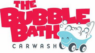 THE BUBBLE BATH CAR WASH logo