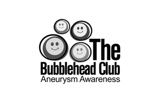 THE BUBBLEHEAD CLUB ANEURYSM AWARENESS logo