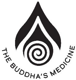 "THE BUDDHA'S MEDICINE" logo