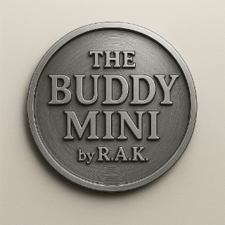 THE BUDDY MINI BY R.A.K. logo