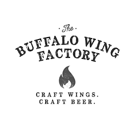 ·THE· BUFFALO WING FACTORY CRAFT WINGS.CRAFT BEER. logo