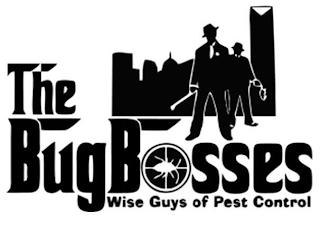 THE BUG BOSSES WISE GUYS OF PEST CONTROL logo