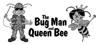 THE BUG MAN AND QUEEN BEE logo