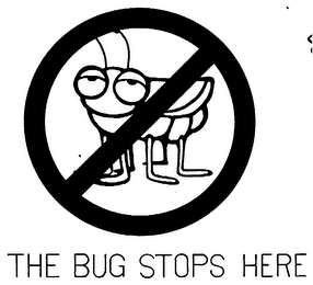 THE BUG STOPS HERE logo
