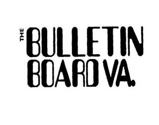 THE BULLETIN BOARD VA. logo