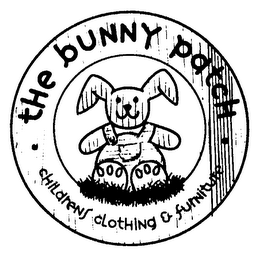 THE BUNNY PATCH CHILDRENS CLOTHING & FURNITURE logo