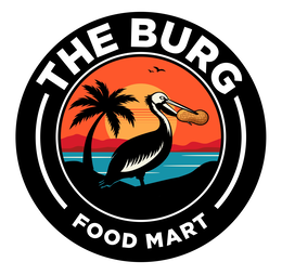 THE BURG FOOD MART logo