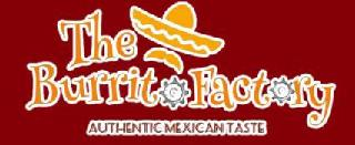 THE BURRITO FACTORY AUTHENTIC MEXICAN TASTE logo