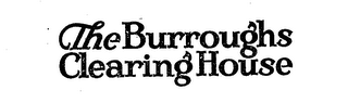 THE BURROUGHS CLEARING HOUSE logo