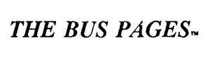 THE BUS PAGES logo