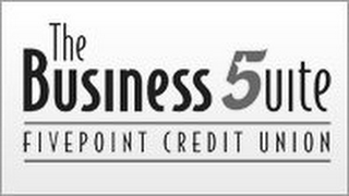 THE BUSINESS 5UITE FIVEPOINT CREDIT UNION logo