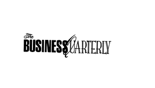 THE BUSINESS QUARTERLY logo
