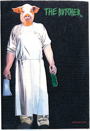 THE BUTCHER. logo