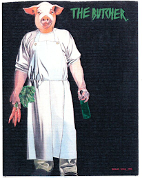 THE BUTCHER. logo