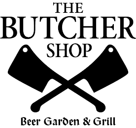 THE BUTCHER SHOP BEER GARDEN & GRILL logo