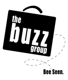 THE BUZZ GROUP BEE SEEN. logo
